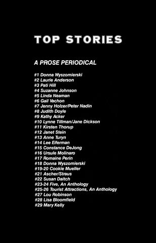 Top Stories by Anne Turyn ed.