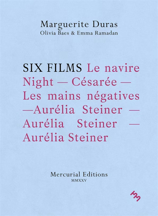 Six Films by Marguerite Duras
